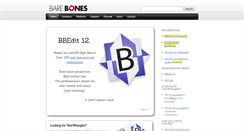 Desktop Screenshot of barebones.com